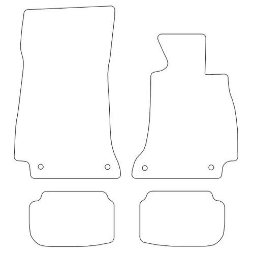 Tailored Car Mats Mercedes E Class (C238) Coupe / (A238) Convertible