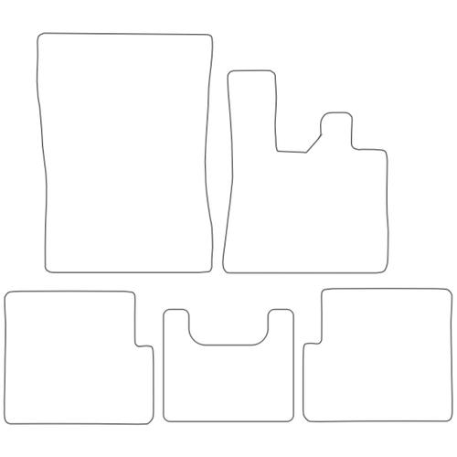 Tailored Car Mats Mercedes G Class (W463) with Cupholder