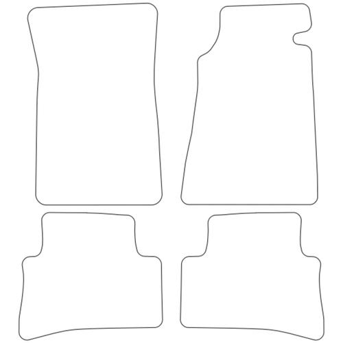Tailored Car Mats Mercedes C Class (W202) C 36 AMG