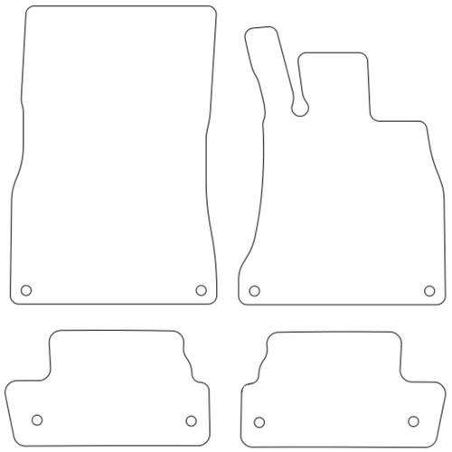 Tailored Car Mats Mercedes S Class (A217) Cabriolet
