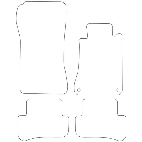 Tailored Car Mats Mercedes C Class CL203 Sportcoupe