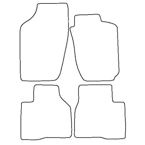 Tailored Car Mats Nissan Bluebird