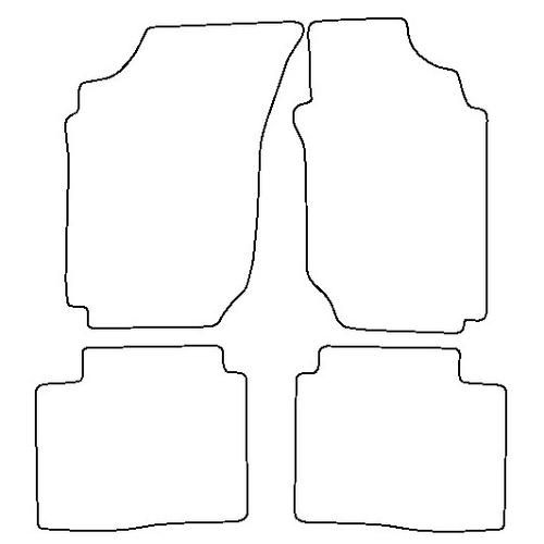 Tailored Car Mats Nissan Bluebird