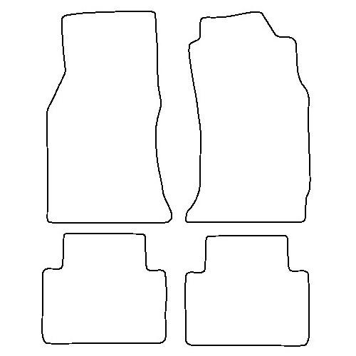 Tailored Car Mats Nissan 300ZX
