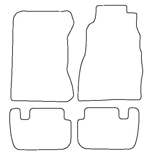 Tailored Car Mats Nissan 300ZX (Twin Turbo)