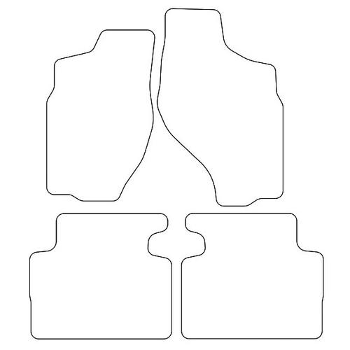 Tailored Car Mats Nissan Terrano