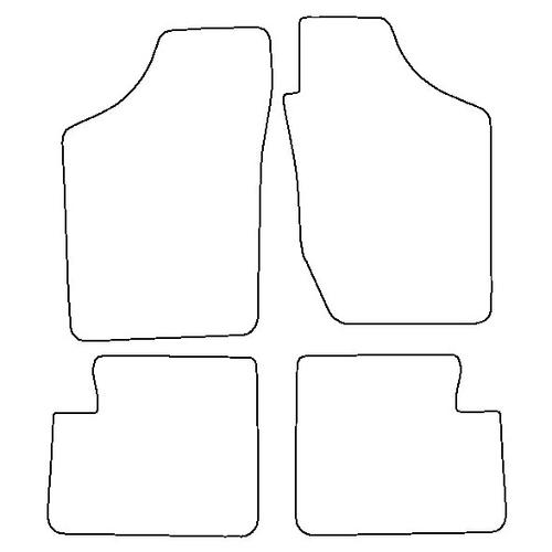 Tailored Car Mats Nissan Sunny ZX 4dr