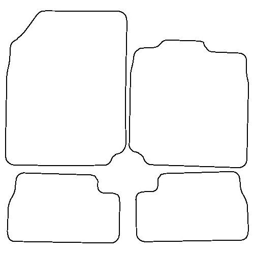 Tailored Car Mats Nissan Micra Mk3