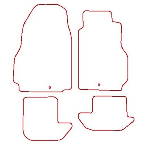 Tailored Car Mats Nissan GT-R R35 (Skyline)