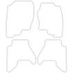 Tailored Car Mats Nissan Pathfinder R51 5 Seater