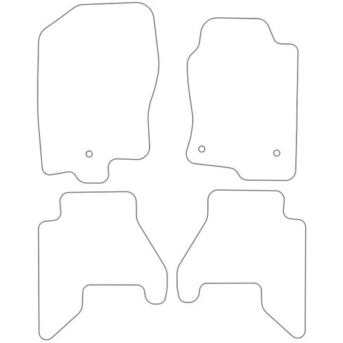 Tailored Car Mats Nissan Pathfinder R52 5 Seater