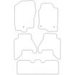 Tailored Car Mats Nissan Pathfinder R52 7 Seater