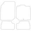 Tailored Car Mats Nissan Micra Mk3 Facelift K12C (with Oem Fixing)
