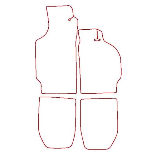 Tailored Car Mats Porsche 911 3.0 Turbo