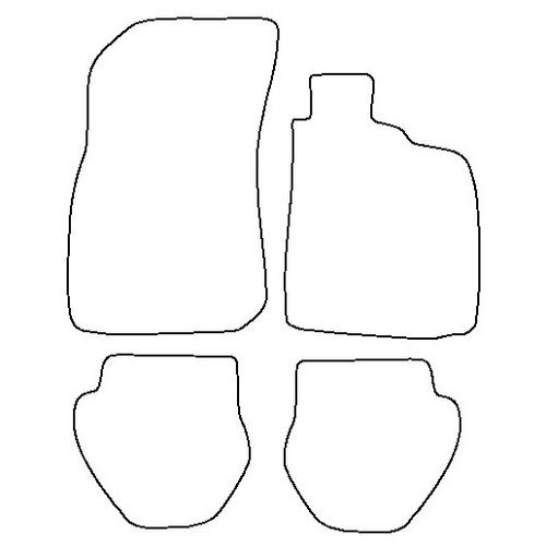 Tailored Car Mats Porsche 911 C2
