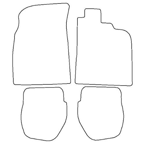 Tailored Car Mats Porsche 911 (993) Twin Turbo