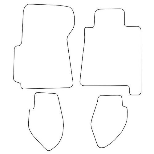Tailored Car Mats Porsche 928 S4