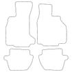 Tailored Car Mats Porsche 911 (996) Cabrio Bose Speaker Option