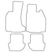 Tailored Car Mats Porsche 911 (997) Cabrio Bose Speaker Option