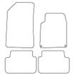 Tailored Car Mats Peugeot 407 Coupe