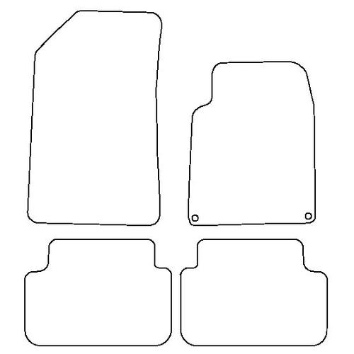 Tailored Car Mats Peugeot 407 Coupe