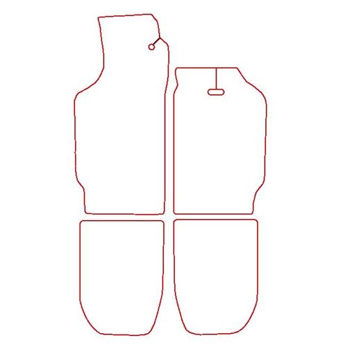 Tailored Car Mats Porsche 911 T / 911 E / 911 S Coupe