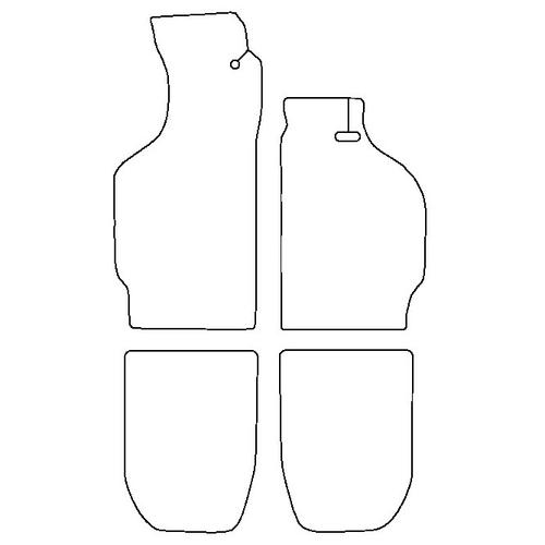 Tailored Car Mats Porsche 911 T / 911 E / 911 S Targa