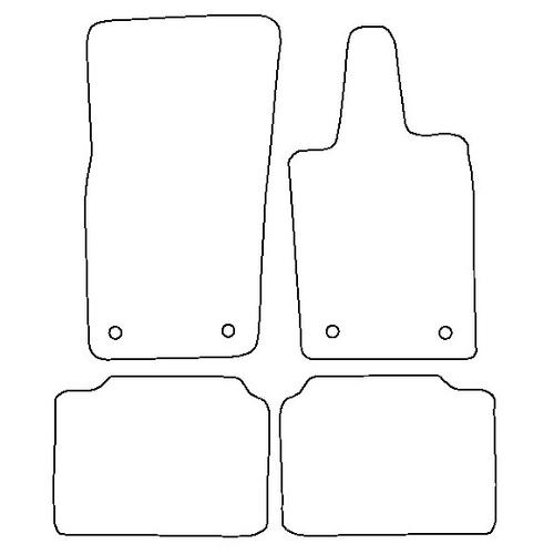Tailored Car Mats Porsche Panamera (971)