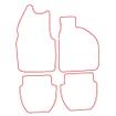 Tailored Car Mats Porsche 911 SC Carrera Targa/Cabrio (Aircon)