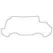 Tailored Car Boot Mat Porsche Boxster (986)