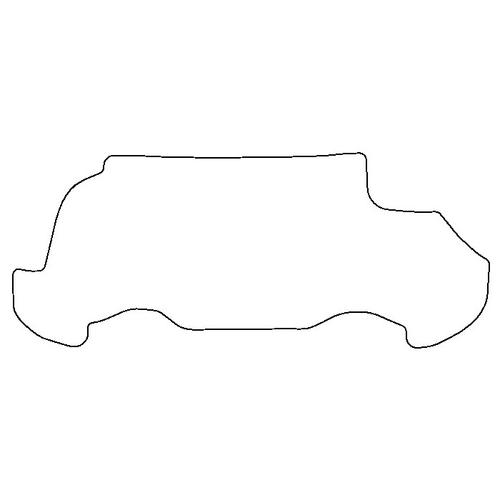 Tailored Car Boot Mat Porsche Boxster (986)
