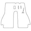 Tailored Car Mat Porsche 356SC (with Hole for Foot Pump Support)
