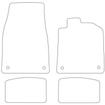 Tailored Car Mats Porsche Taycan