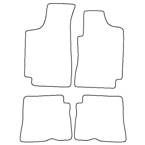 Tailored Car Mats Renault 19