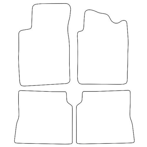 Tailored Car Mats Renault Megane I Saloon