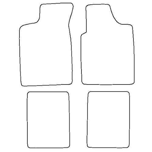 Tailored Car Mats Renault Clio I