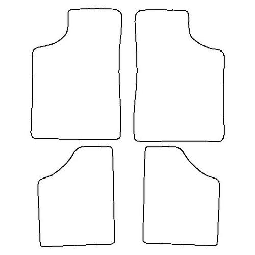 Tailored Car Mats Renault 9 & 11