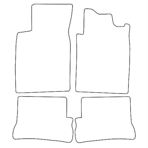 Tailored Car Mats Renault Megane I Cabrio & Coupe