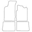 Tailored Car Mats Renault Clio II