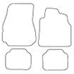 Tailored Car Mats Renault Megane II Cabrio & Coupe