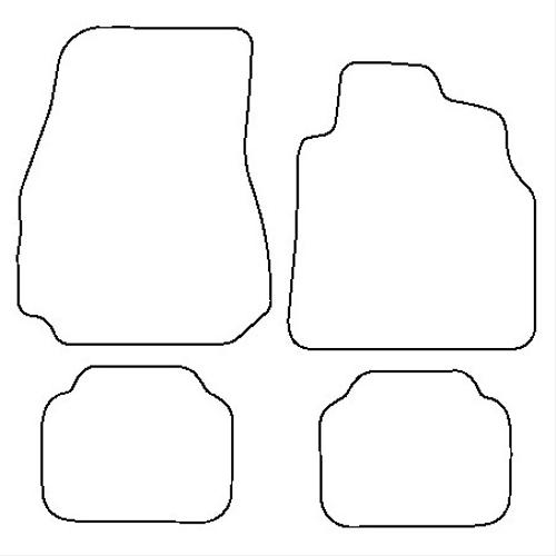 Tailored Car Mats Renault Megane II Cabrio & Coupe