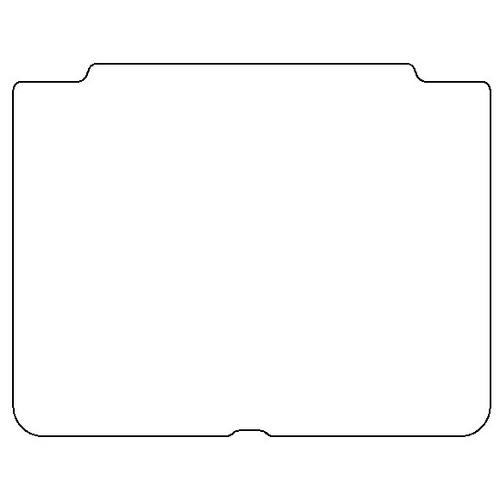 Tailored Car Boot Mat Renault Clio III (Boot Mat)