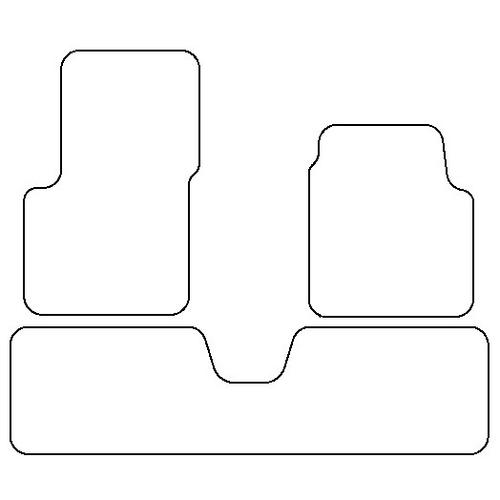 Tailored Car Mats Renault Avantime (One Piece Rear)