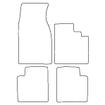 Tailored Car Mats Rover P4