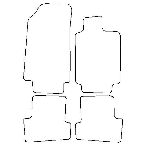 Tailored Car Mats Renault Clio 197