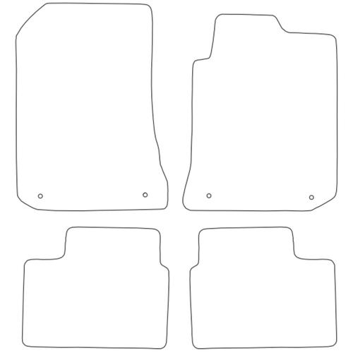 Tailored Car Mats Rover 75 (with Eyelet Rings)