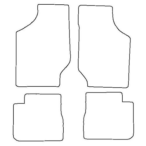 Tailored Car Mats Subaru Justy