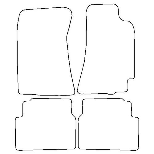 Tailored Car Mats Subaru Impreza Classic 2dr