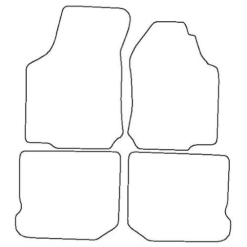 Tailored Car Mats Seat Toledo (inc V5)