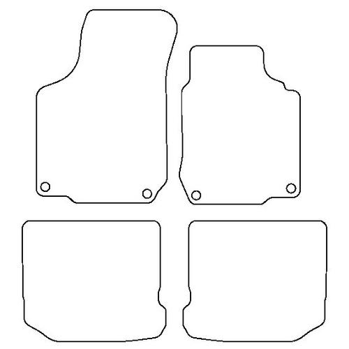 Tailored Car Mats Seat Leon Mk1 (inc Cupra / R & FR)